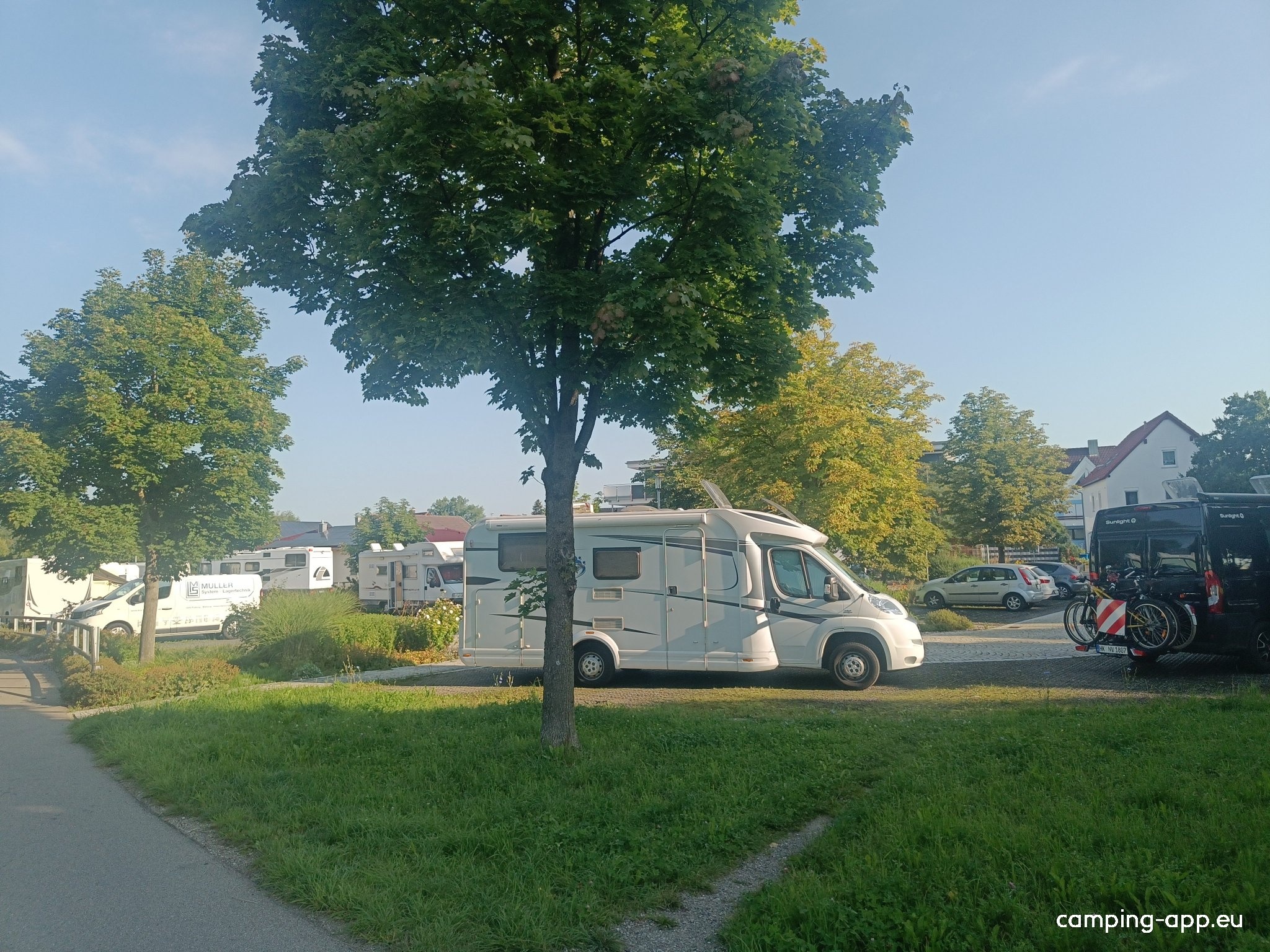 P 3 — Aire camping car in Weißenhorn