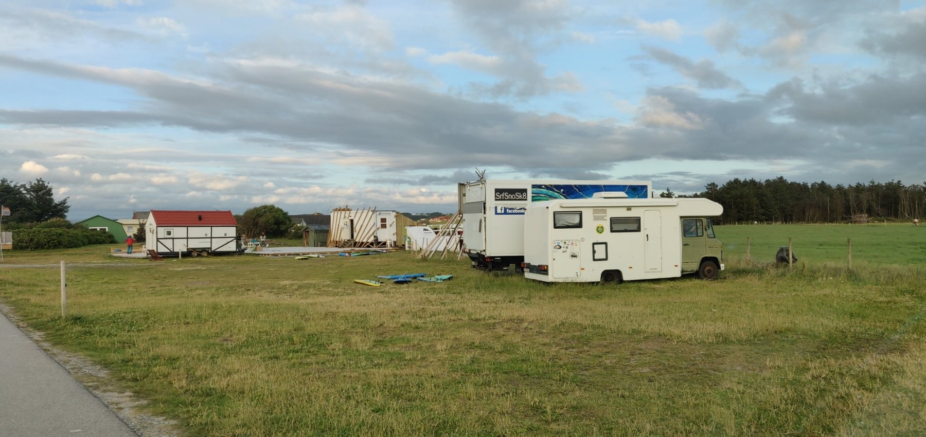 Bore Strandcamping — Camping in Sele