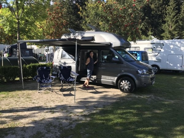 Camping Olympia — Місце для кемпінгу in Toblach