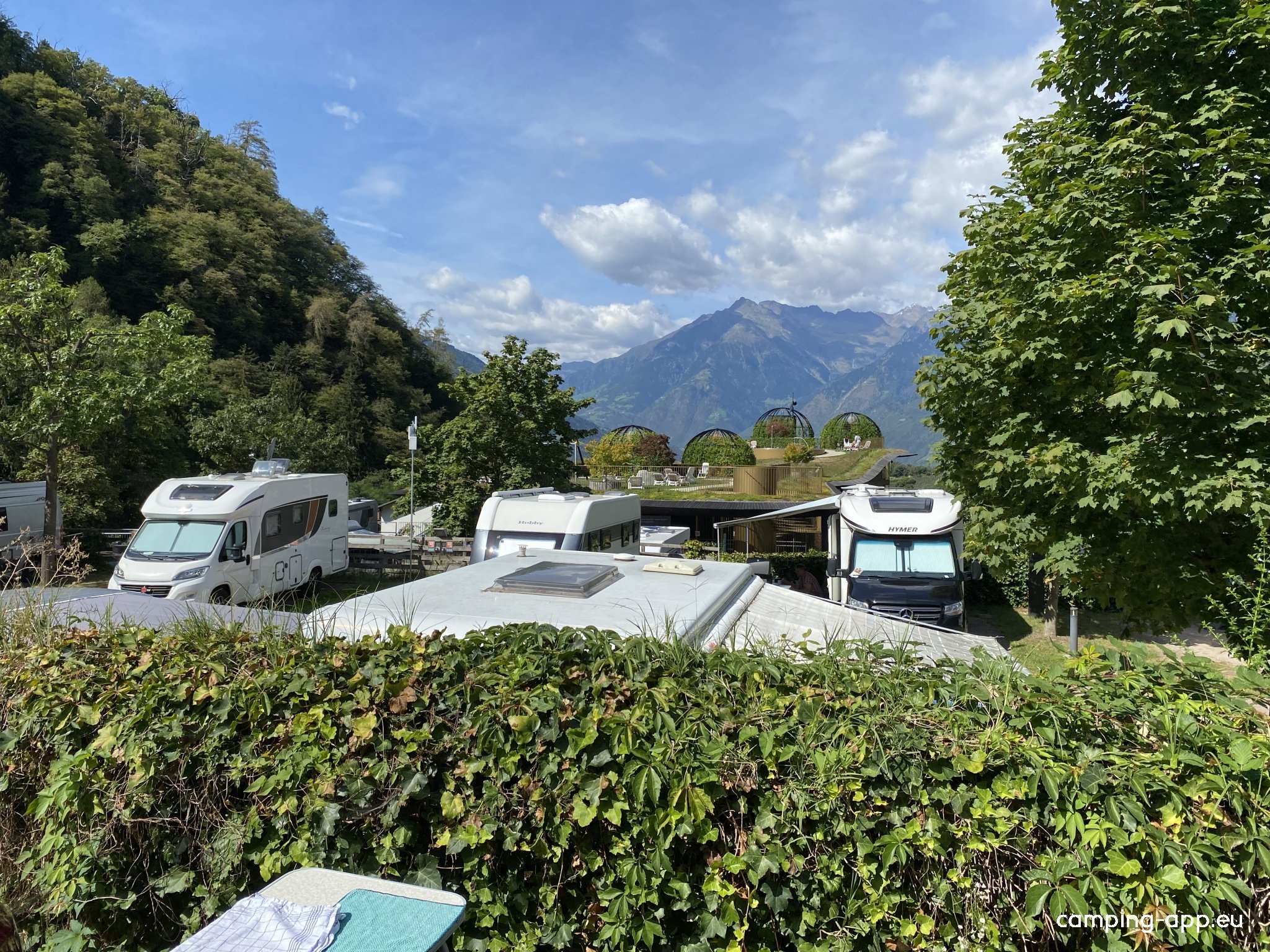 Camping Hermitage — Campingplatz in Merano