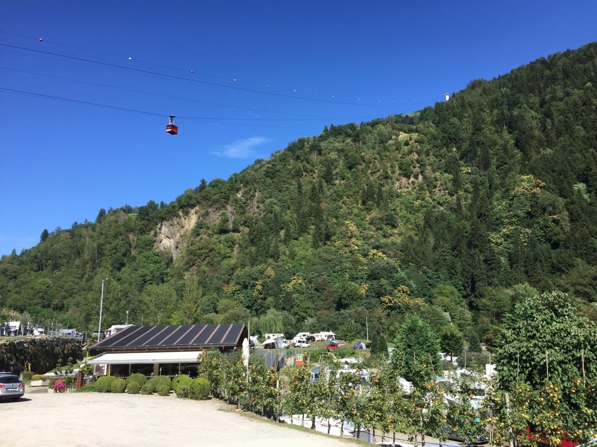 Camping Passeier Meran — Kamp yeri in Saltaus - St.Martin