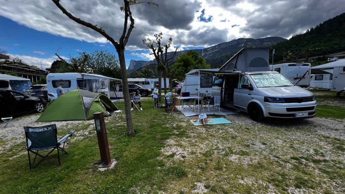 Natur Caravanpark Tisens — Camping Site in Tesimo