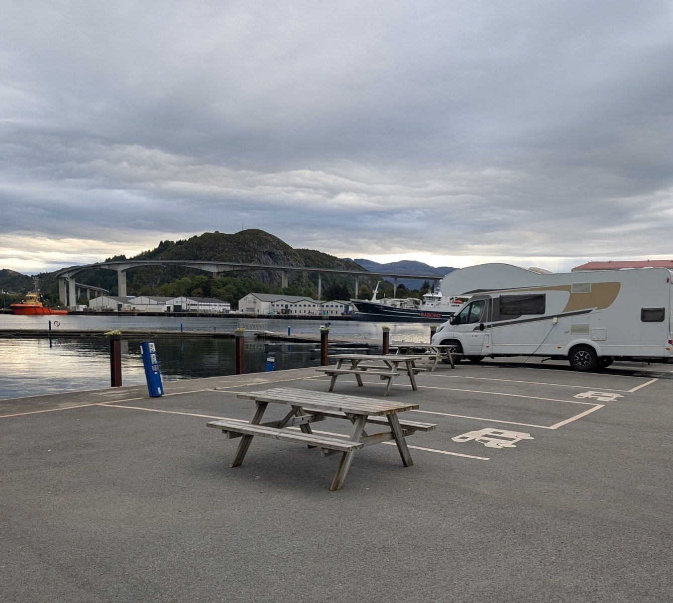 Måløy Bobilparkering — Bobilplass in Måløy
