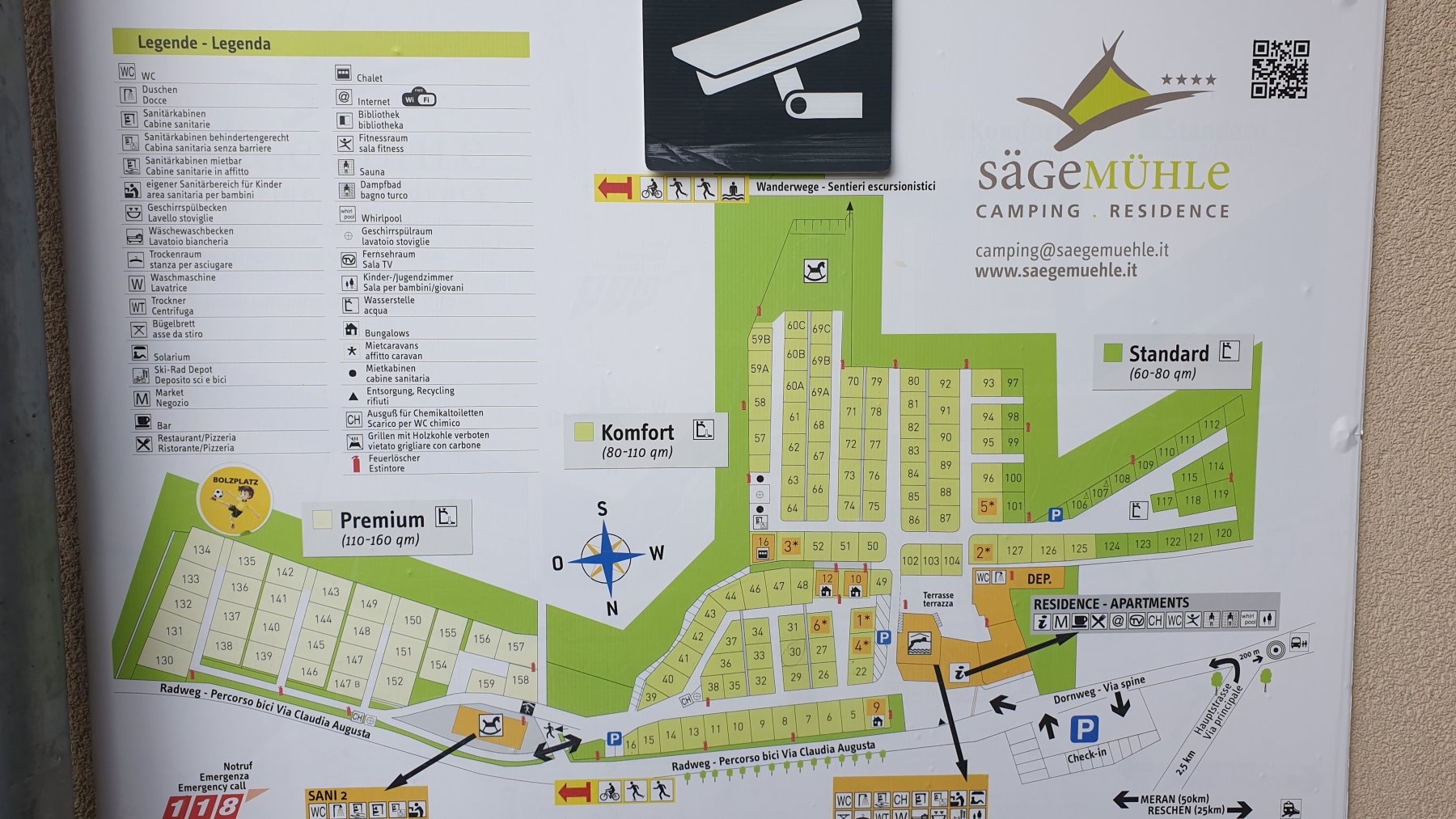 Camping Residence Sägemühle — Cámping in Prad am Stilfser Joch