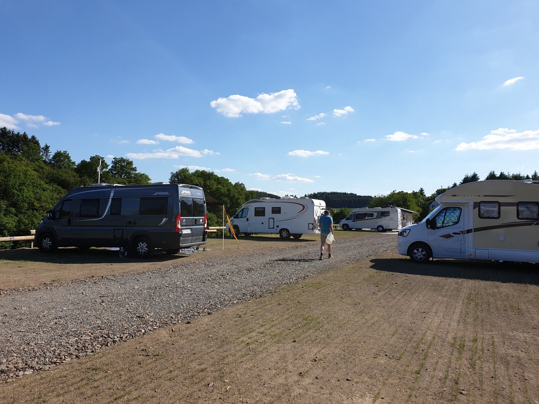 Wohnmobilpark Vulkaneifel — Camperplaats in Schalkenmehren