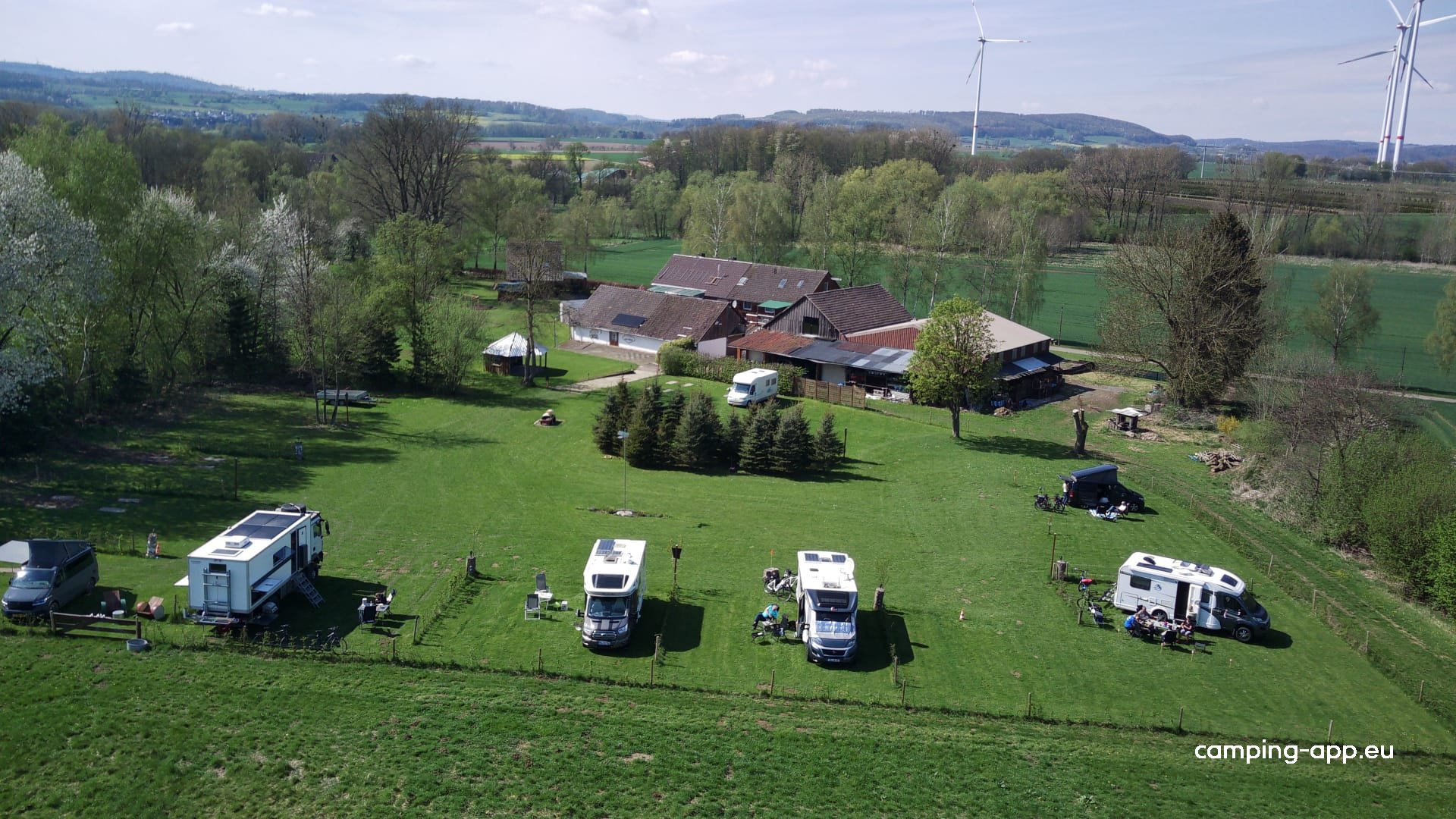 Ferienhof Fröhling — Campervan Site in Steinheim