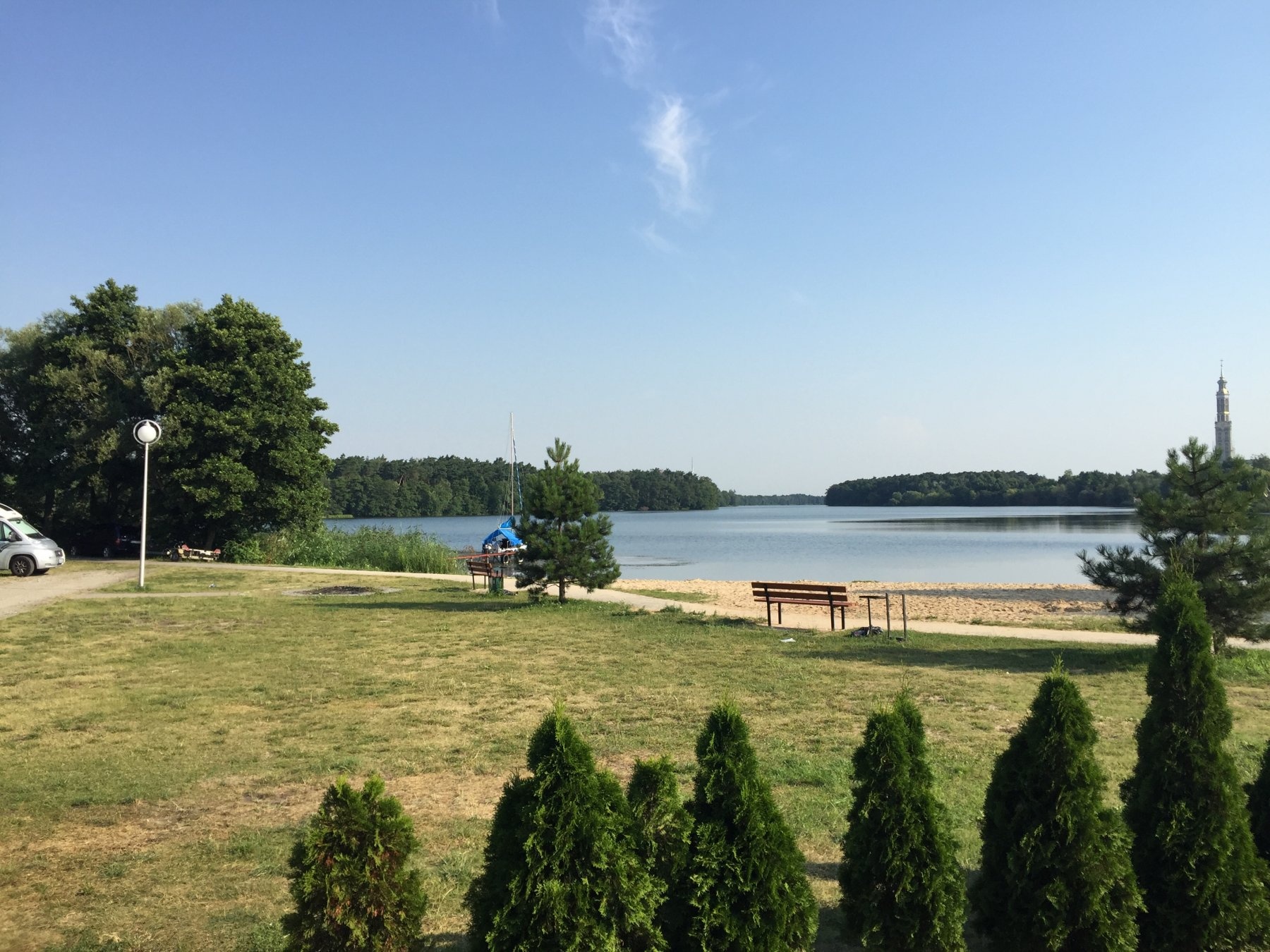 Kemping Gminny — Area Autocaravanas in Licheń Stary