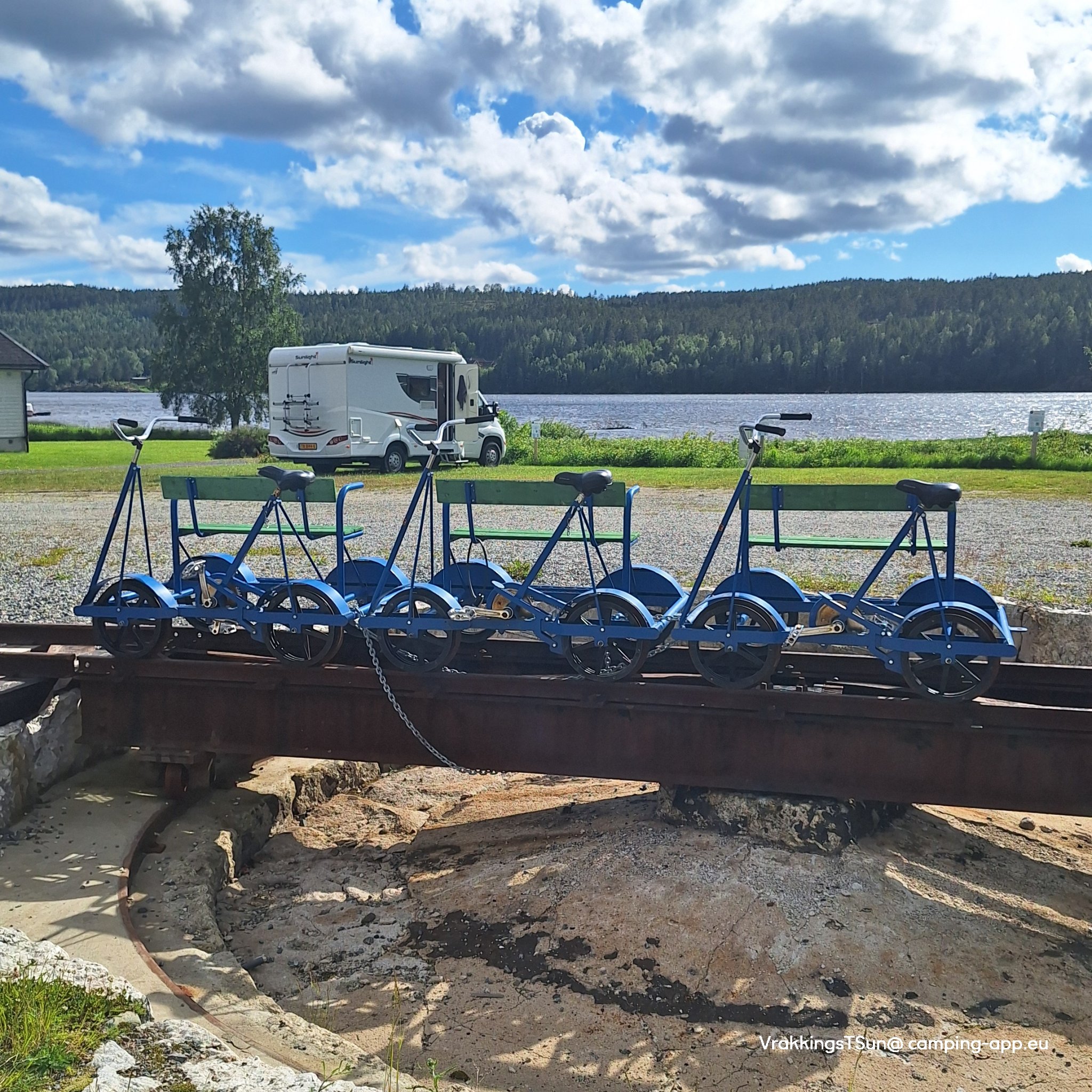 Stellplatz Skulerud bobilparkering — Bobilplass in Hemnes