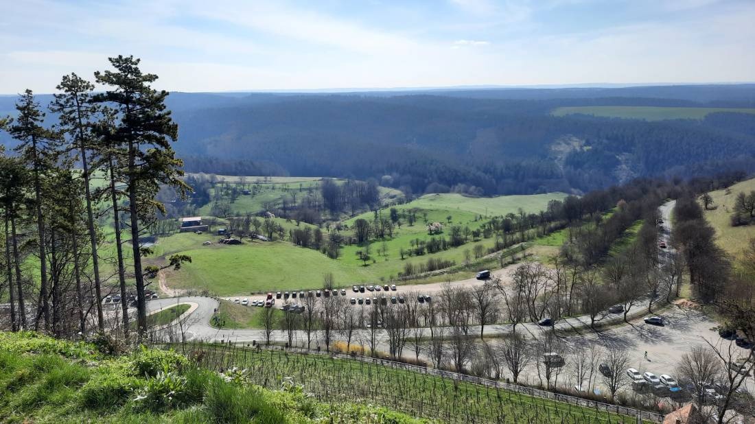 An der Leuchtenburg — Offentlig parkering in Seitenroda
