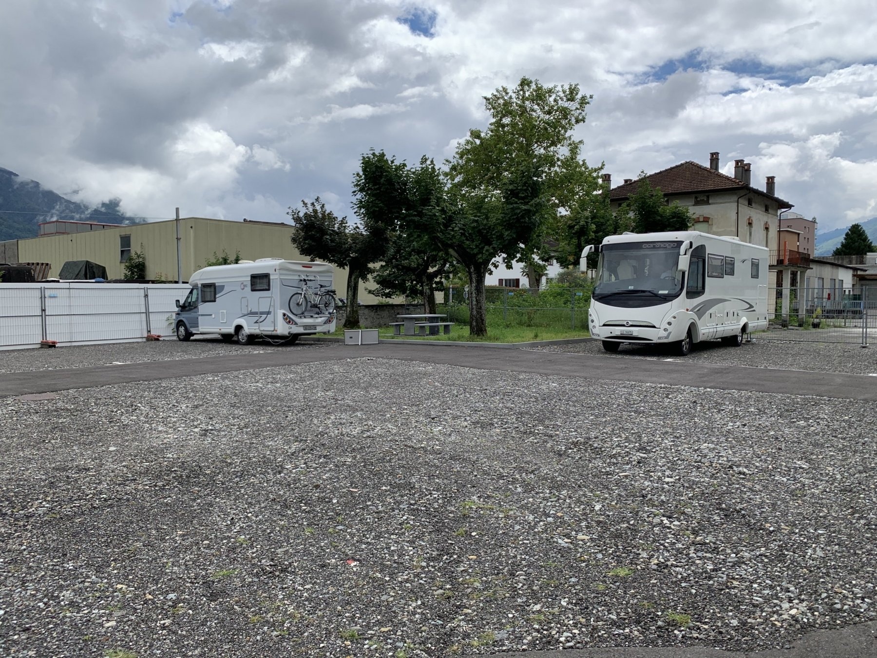 Stellplatz Stadt Locarno — Bobilplass in Locarno