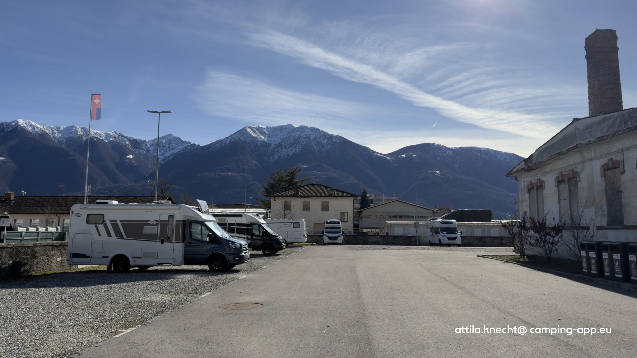 Stellplatz Stadt Locarno — Fotoğraf 2