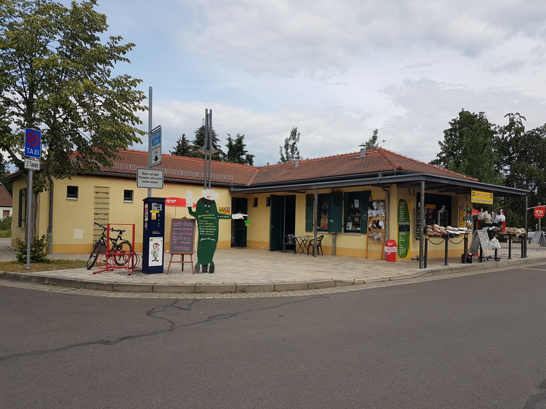 Stellplatz Dammstraße — Bobilplass in Lübbenau/Spreewald
