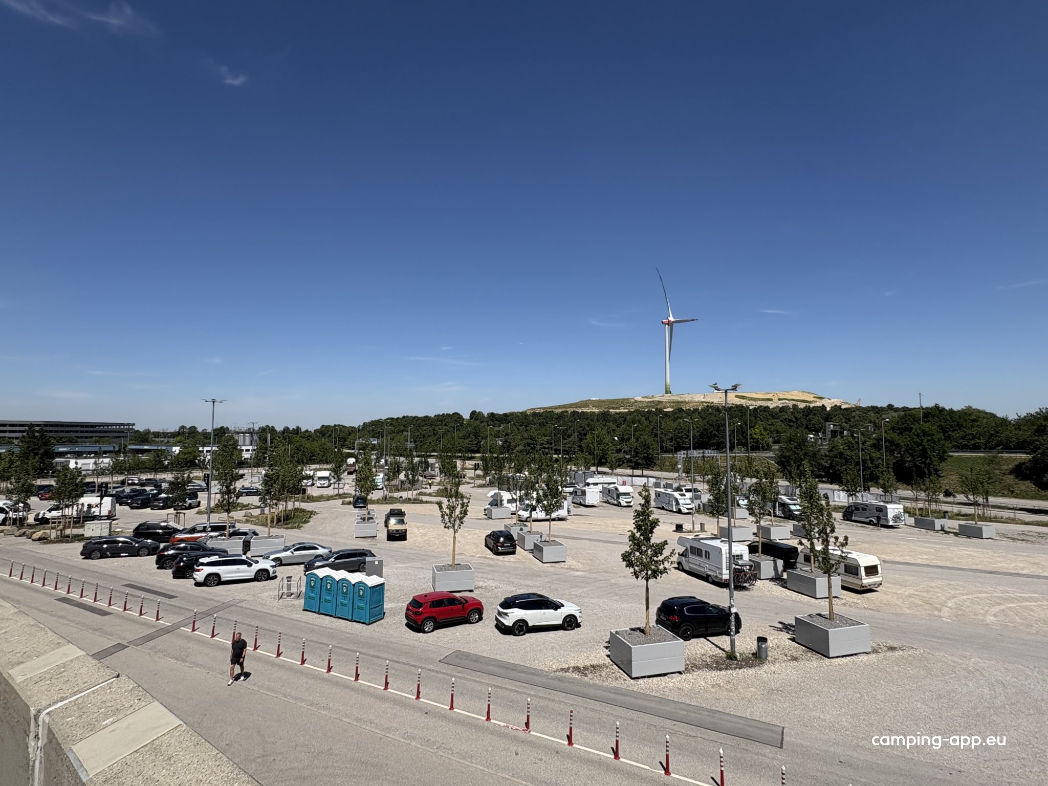 Stellplatz an der Allianz Arena München — Foto 2
