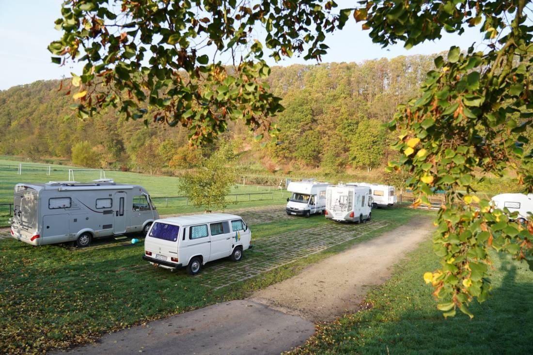 Stellplatz an der Werrabrücke — Karavan Sitesi in Lindewerra