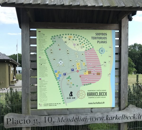Karkelbeck No409 Camping & guest house — Camping Site in Karklė