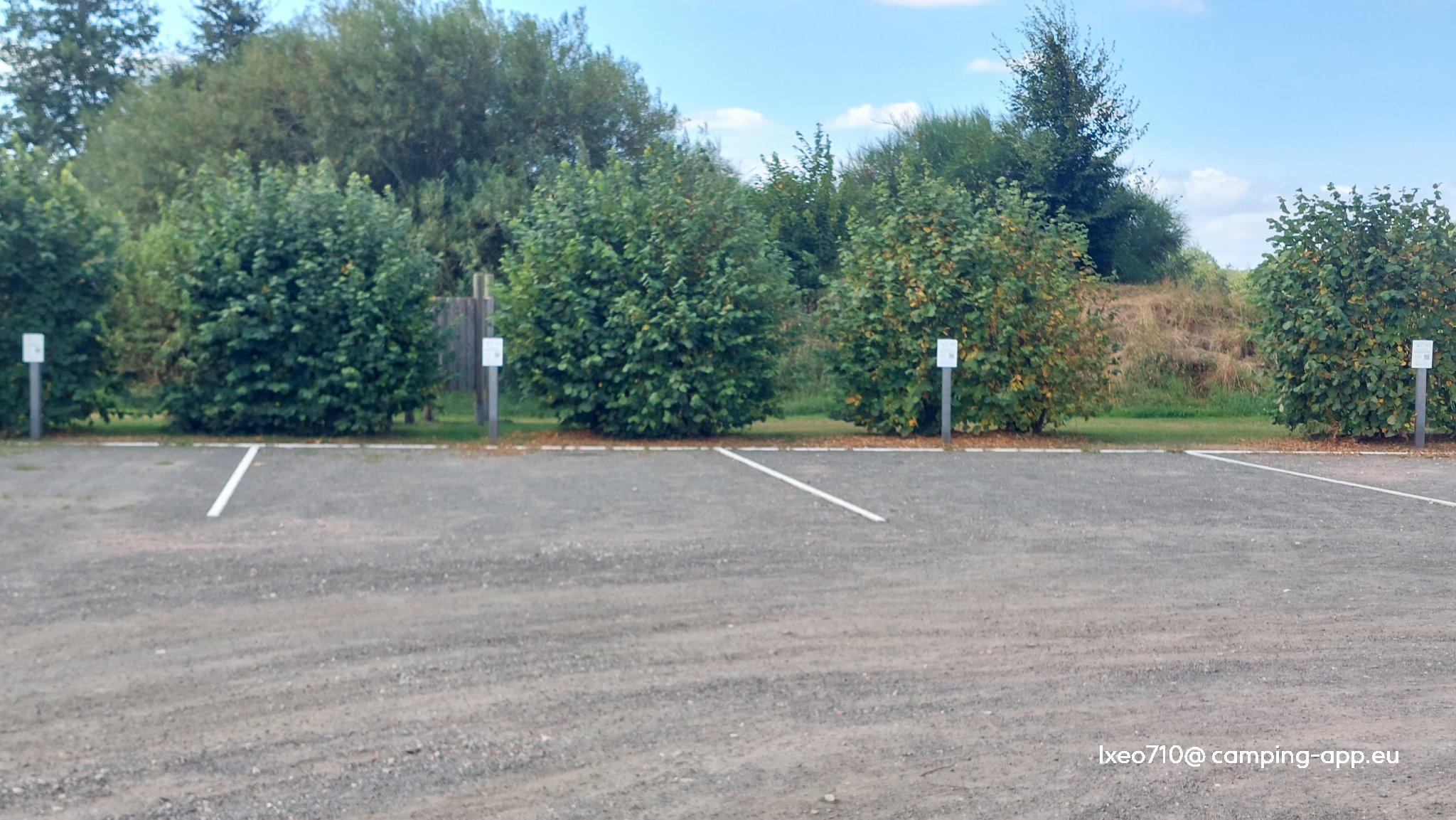 Stellplatz An der Kieselbucht — Sítio para autocaravanas in Großheide