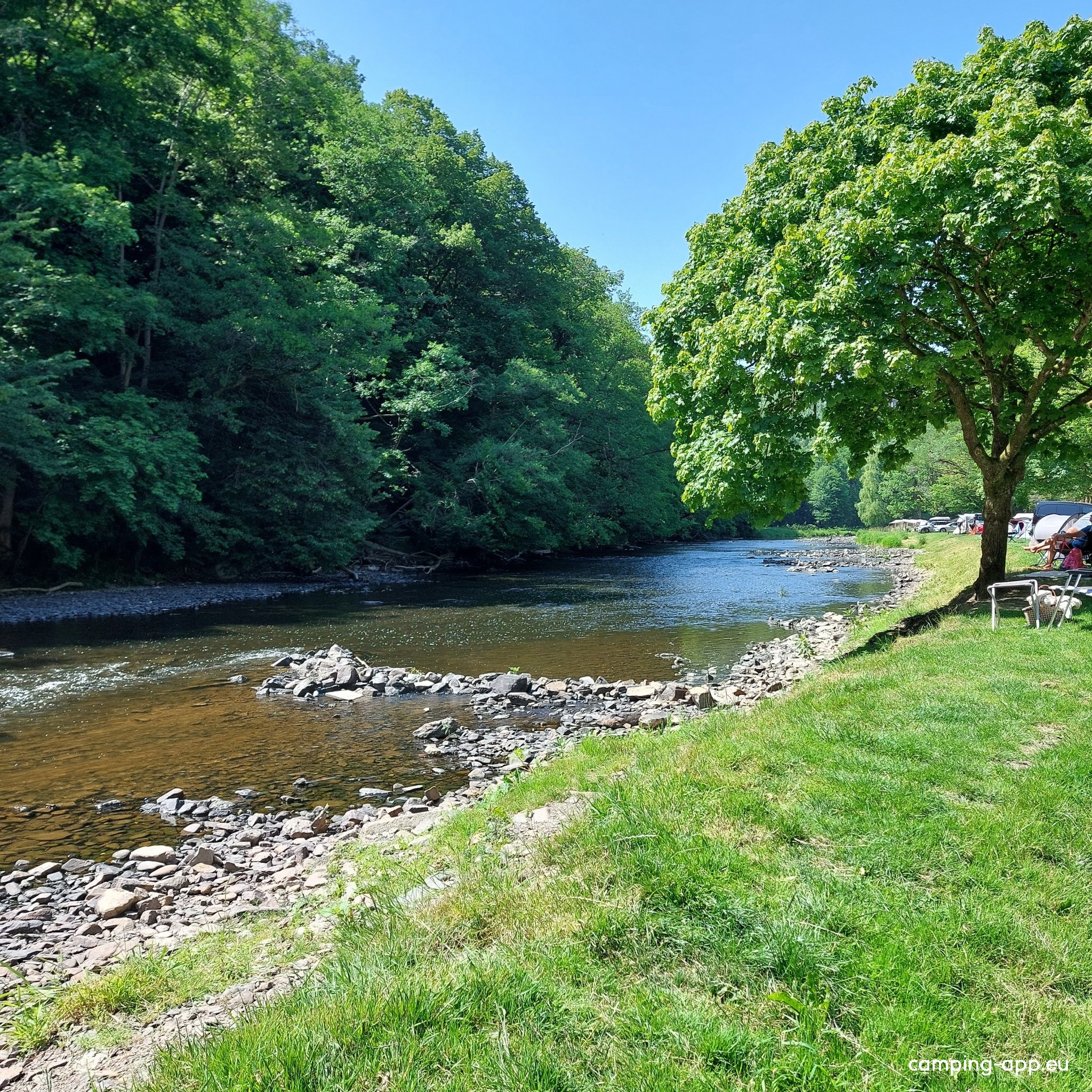 Camping de l'Ourthe — Kemp in La Roche-en-Ardenne