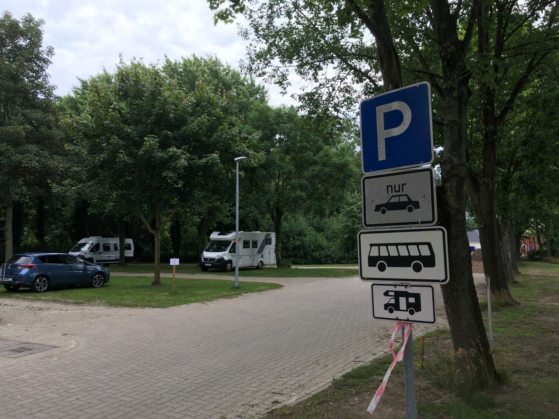 Stellplatz Bücken — Aire camping car in Bücken