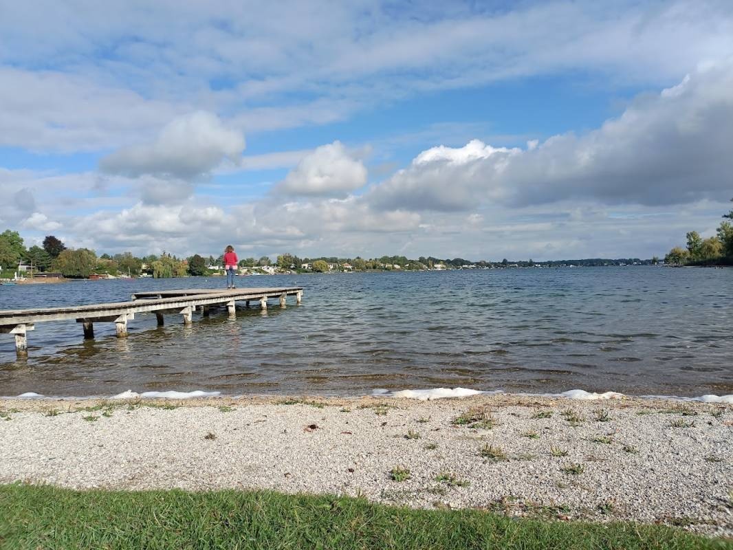 Neufeldersee — Area da campeggio in Neufeld an der Leitha