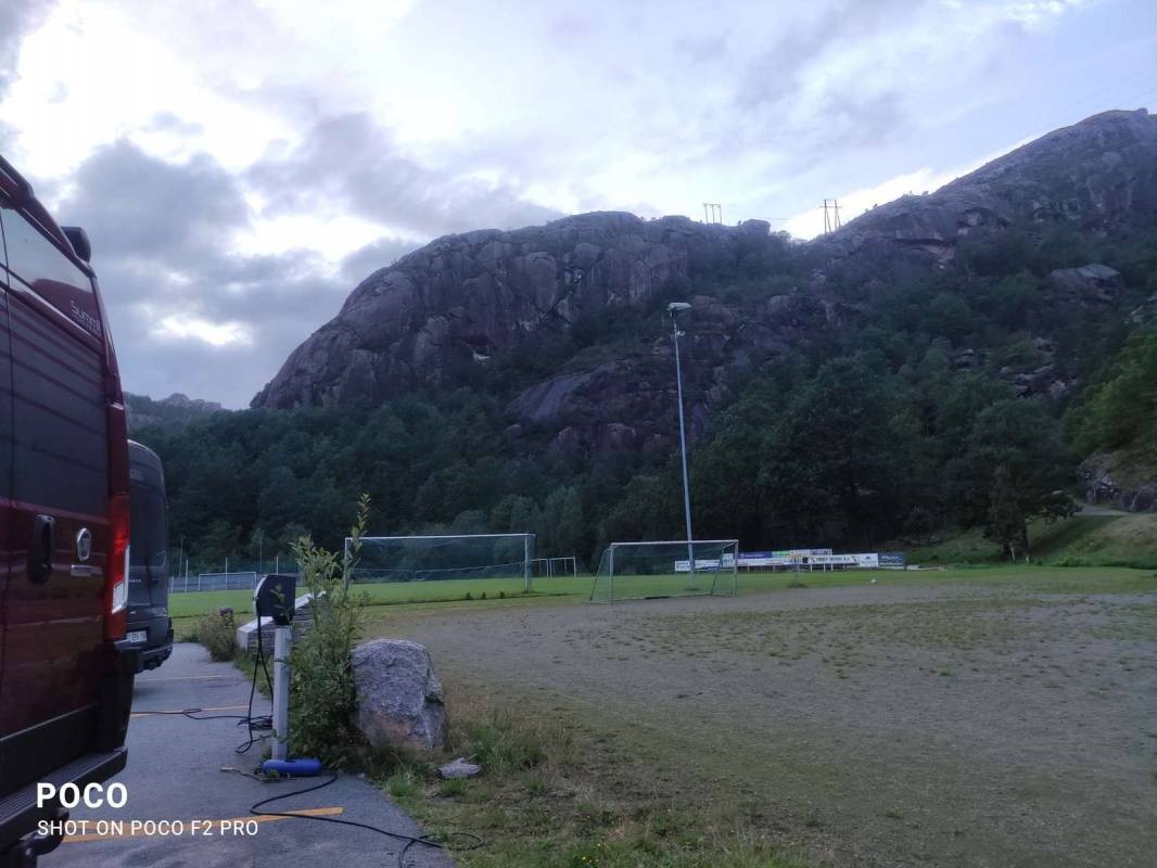 Bobilparkering Åna-Sira — Camperplads in Åna-Sira