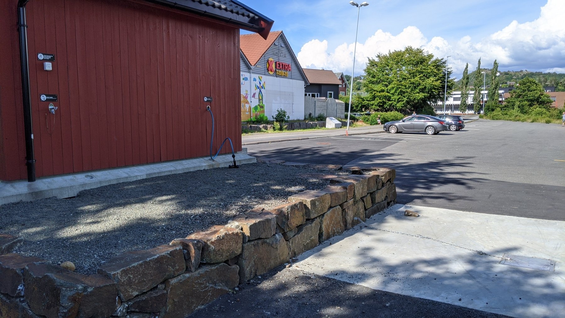 Hauge bobilparkering — Area Autocaravanas in Tothammer