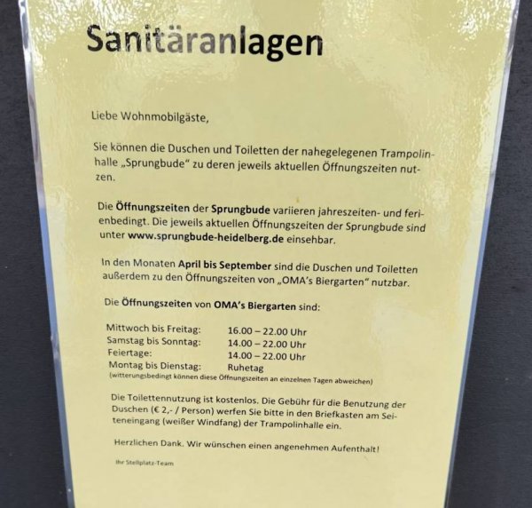 Wohnmobilstellplatz Heidelberg — Zdjęcie 5