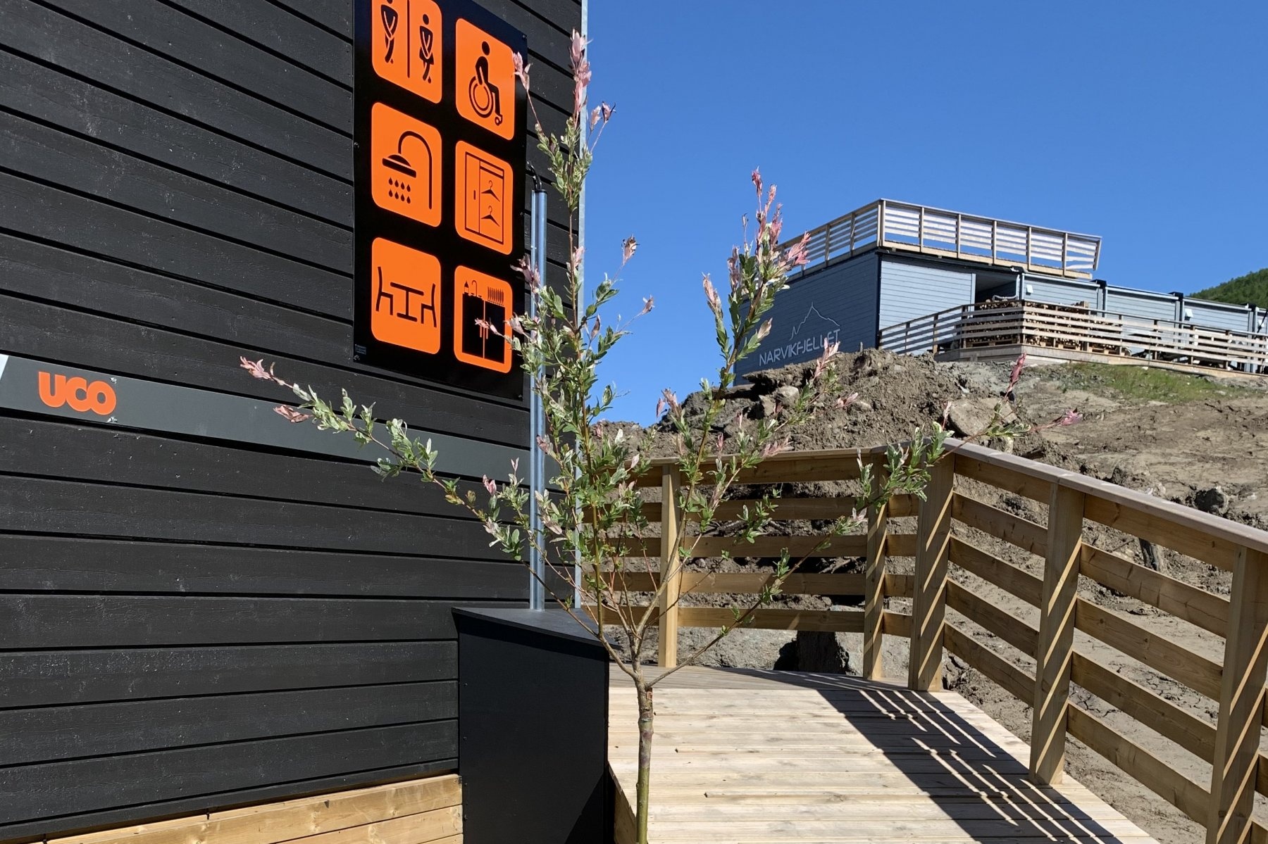 Fagernesfjellet Parkering — Bobilplass in Narvik
