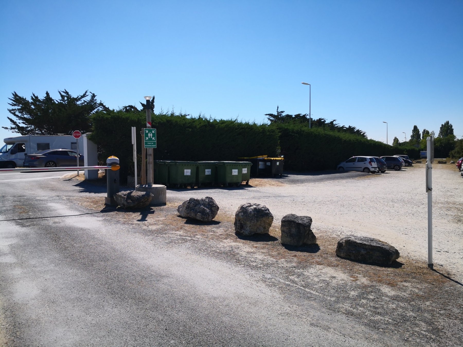 Stellplatz Le Château-d'Oléron — Area Autocaravanas in Le Château-d'Oléron