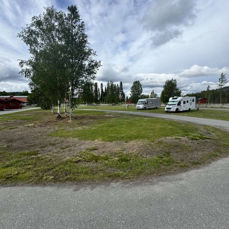 Namsskogan Familiepark Camping — Area da campeggio in Trones