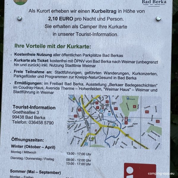 Stellplatz Bad Berka — Foto 3