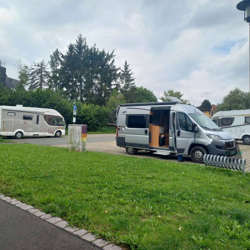 Stellplatz Bad Berka — Camperplaats in Bad Berka