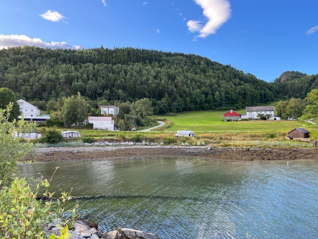Mosvik Camping — Area da campeggio in Mosvik