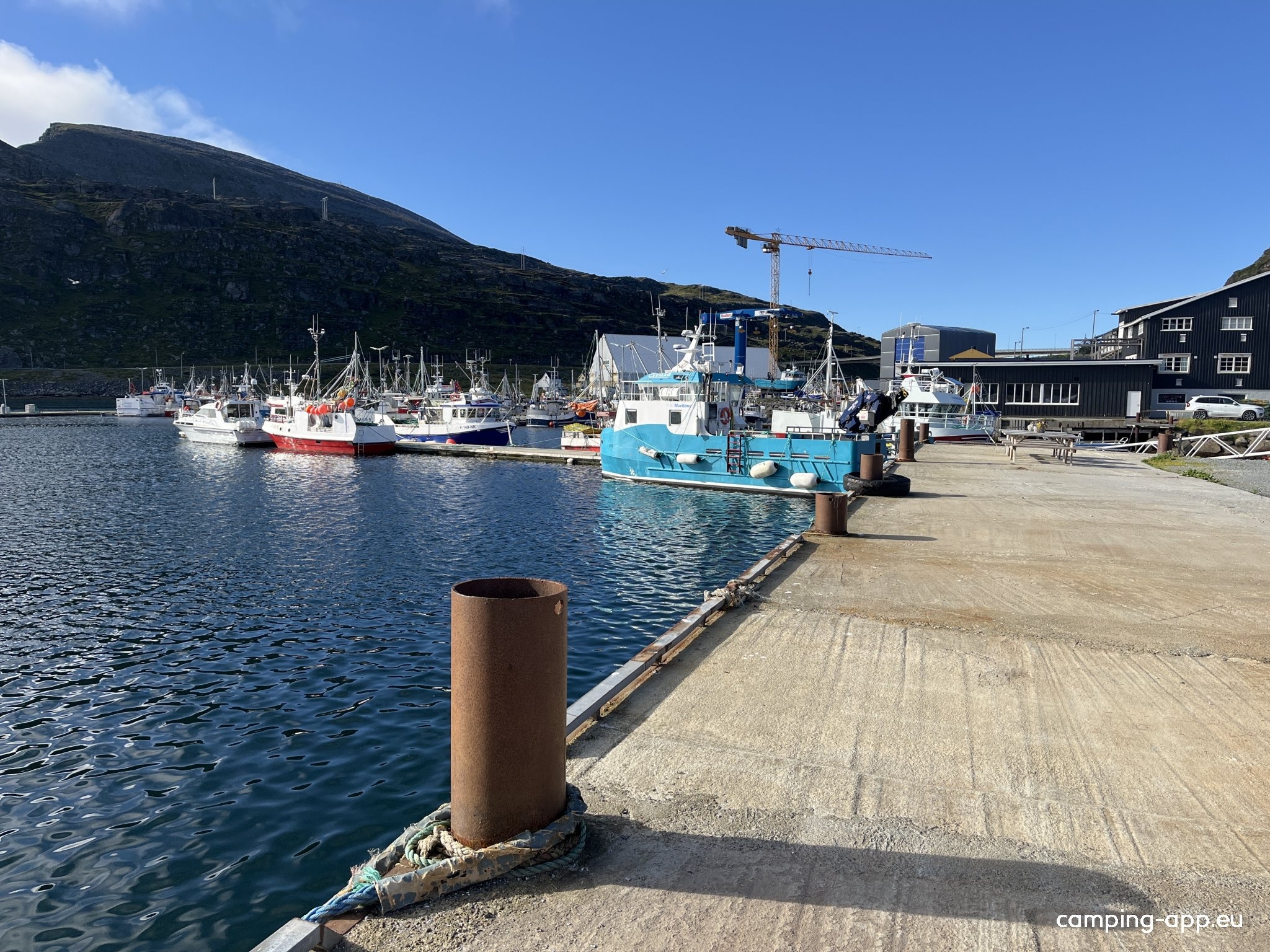 Elvesletten Bobilcamp — Sítio para autocaravanas in Havøysund