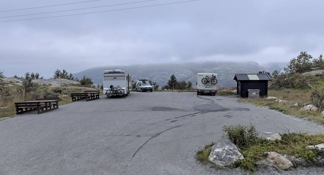 Sjonfjellet utsikten — Area di sosta in 