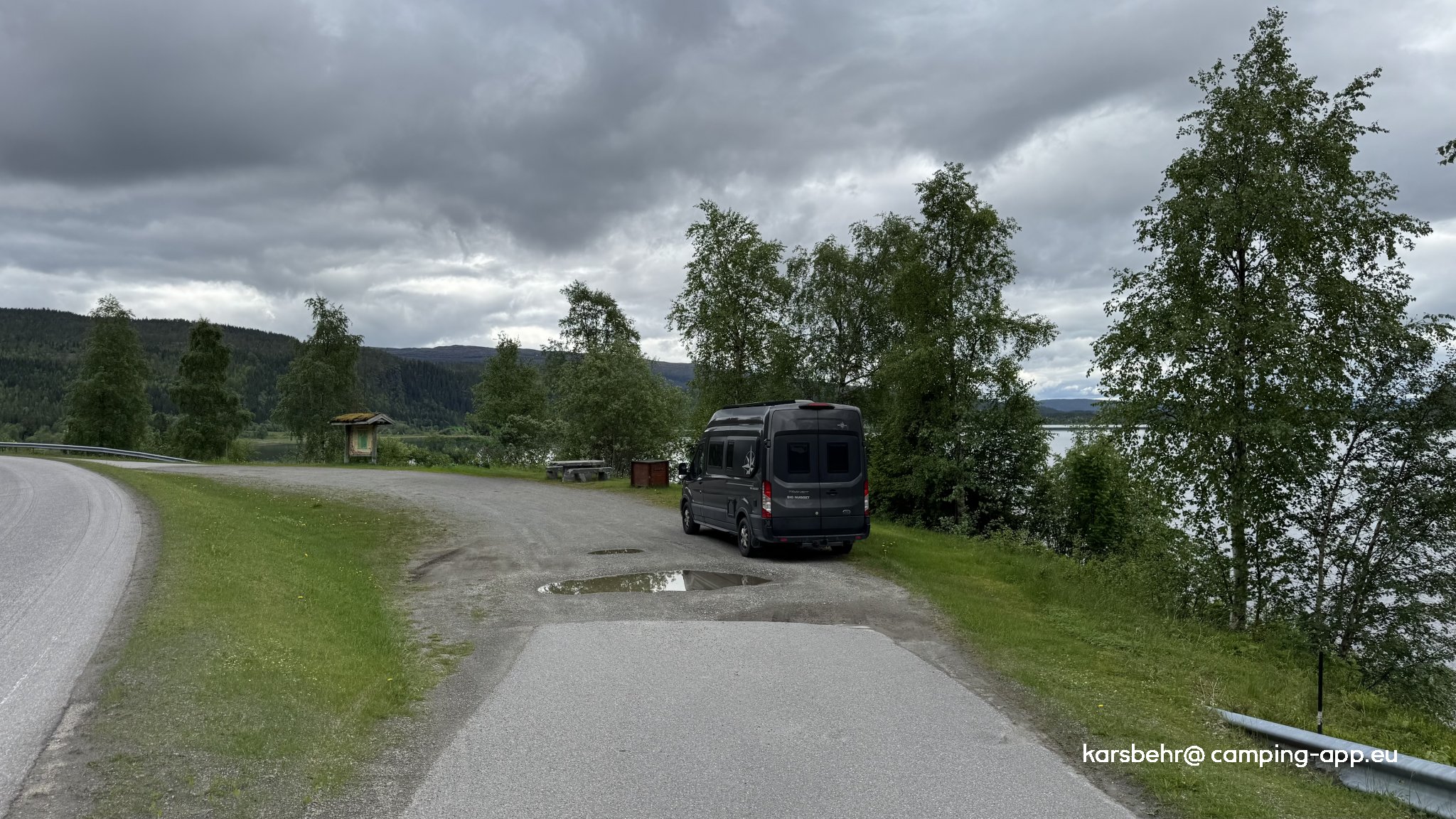 Overhalla — Rastplatz / Autohof in  | Camping App
