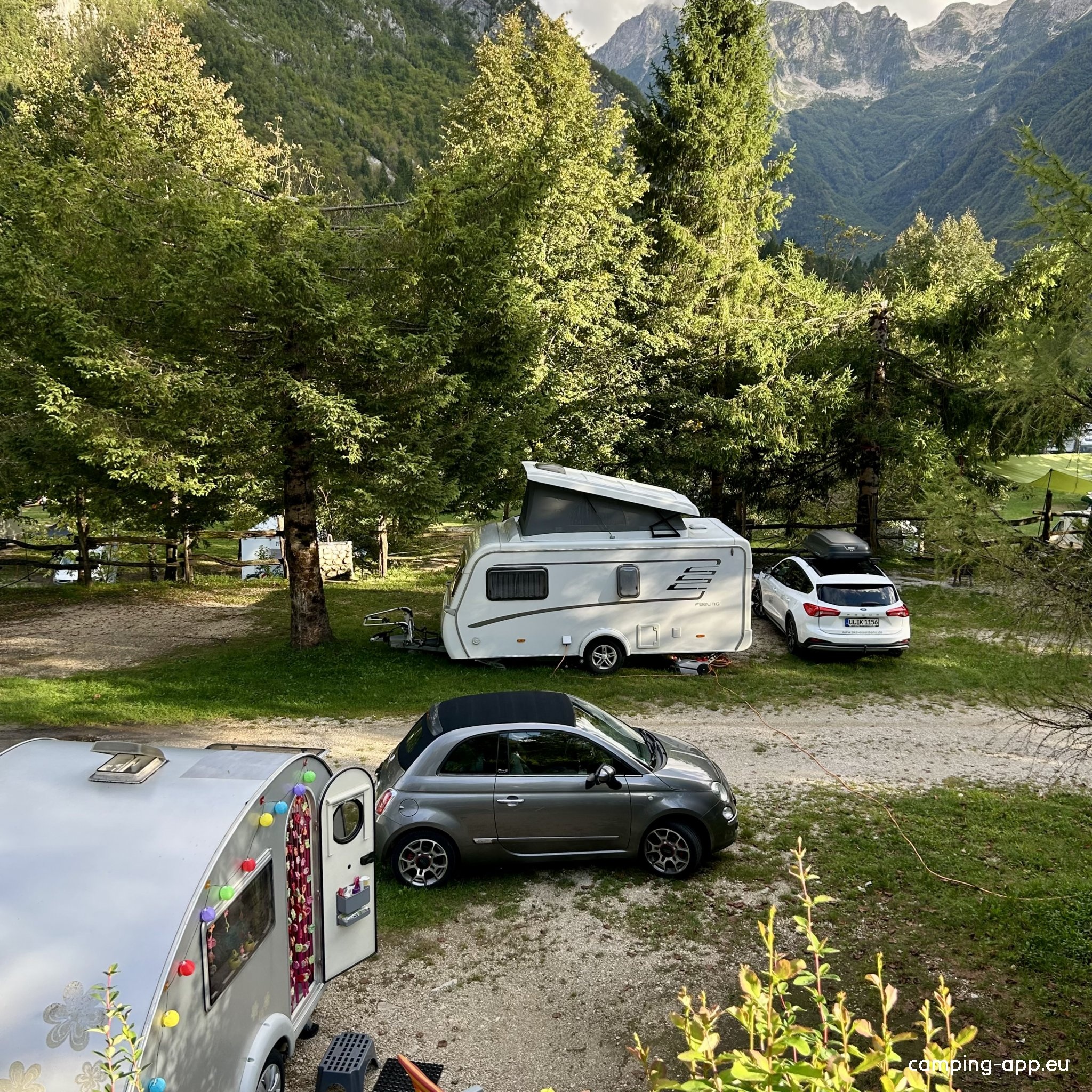 Kamp Soča — Campingplads in Soča