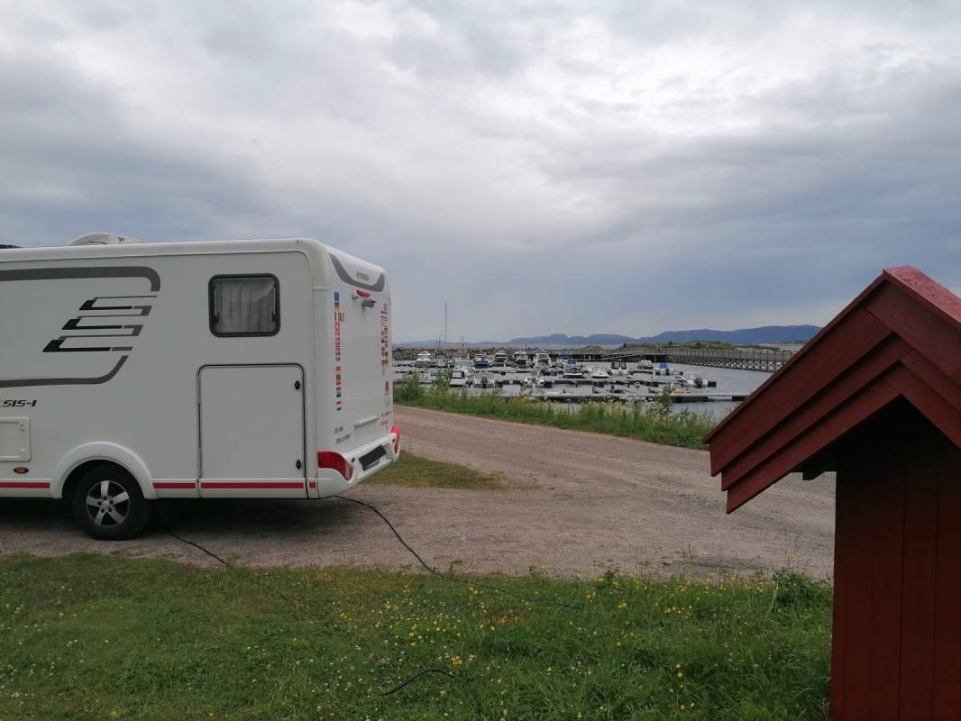 Salsnes båthavn — Area di sosta in Salsnes