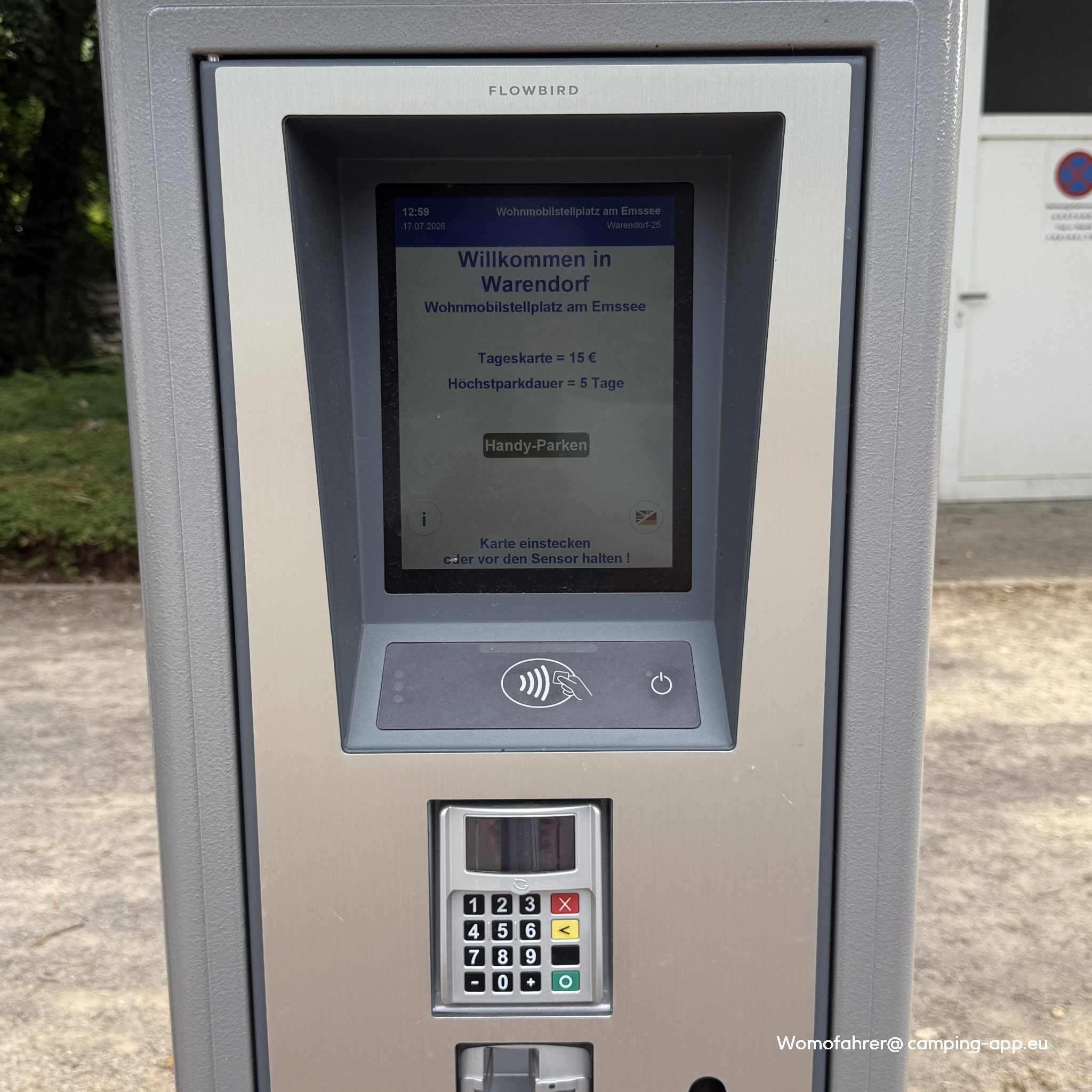 Stellplatz am Emssee Warendorf — Foto 2