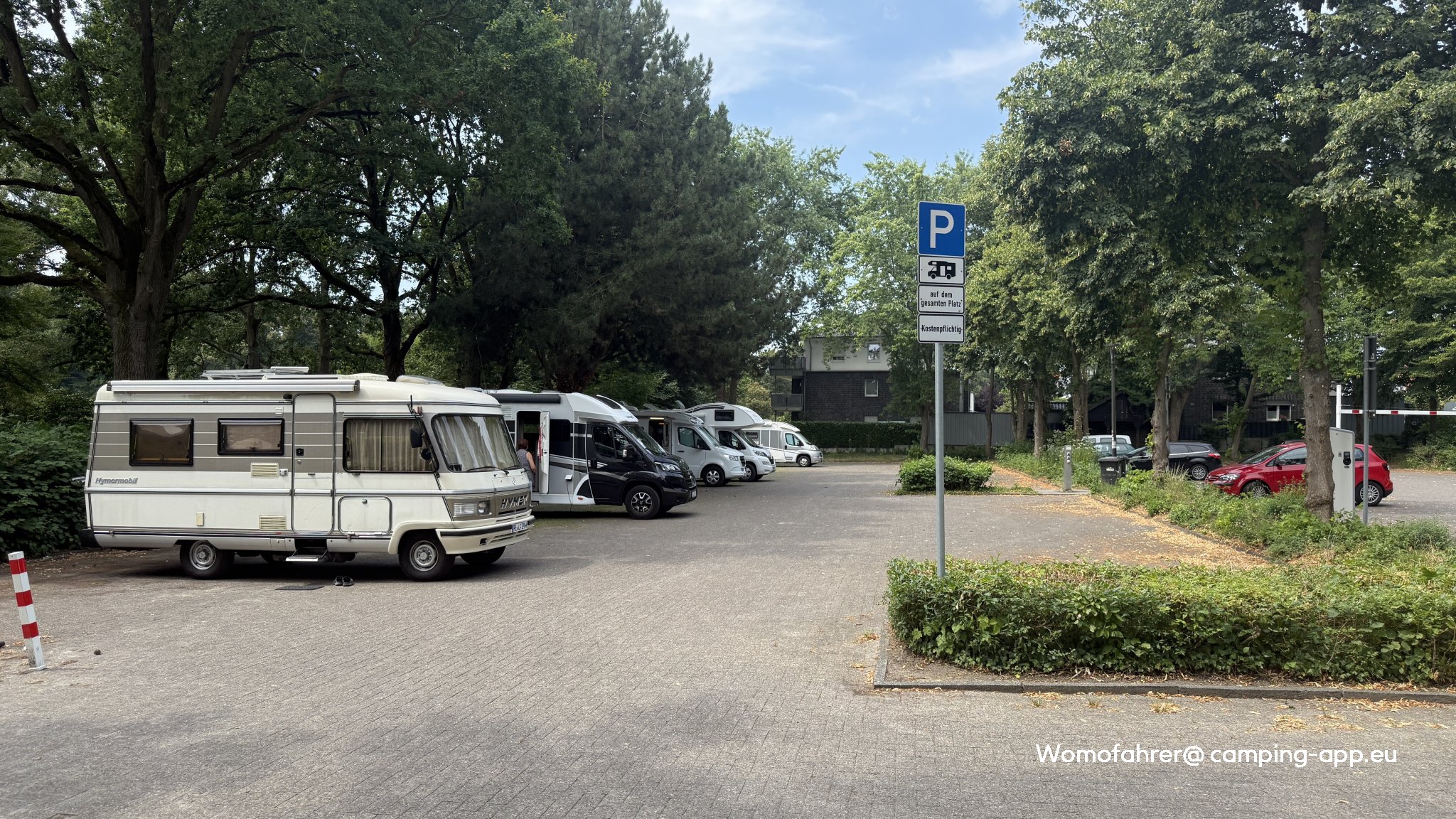 Stellplatz am Emssee Warendorf — Bobilplass in Warendorf
