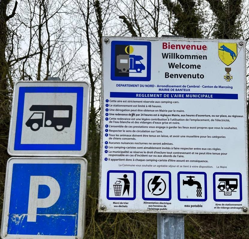 Stellplatz Bantouzelle — Bobilplass in Bantouzelle