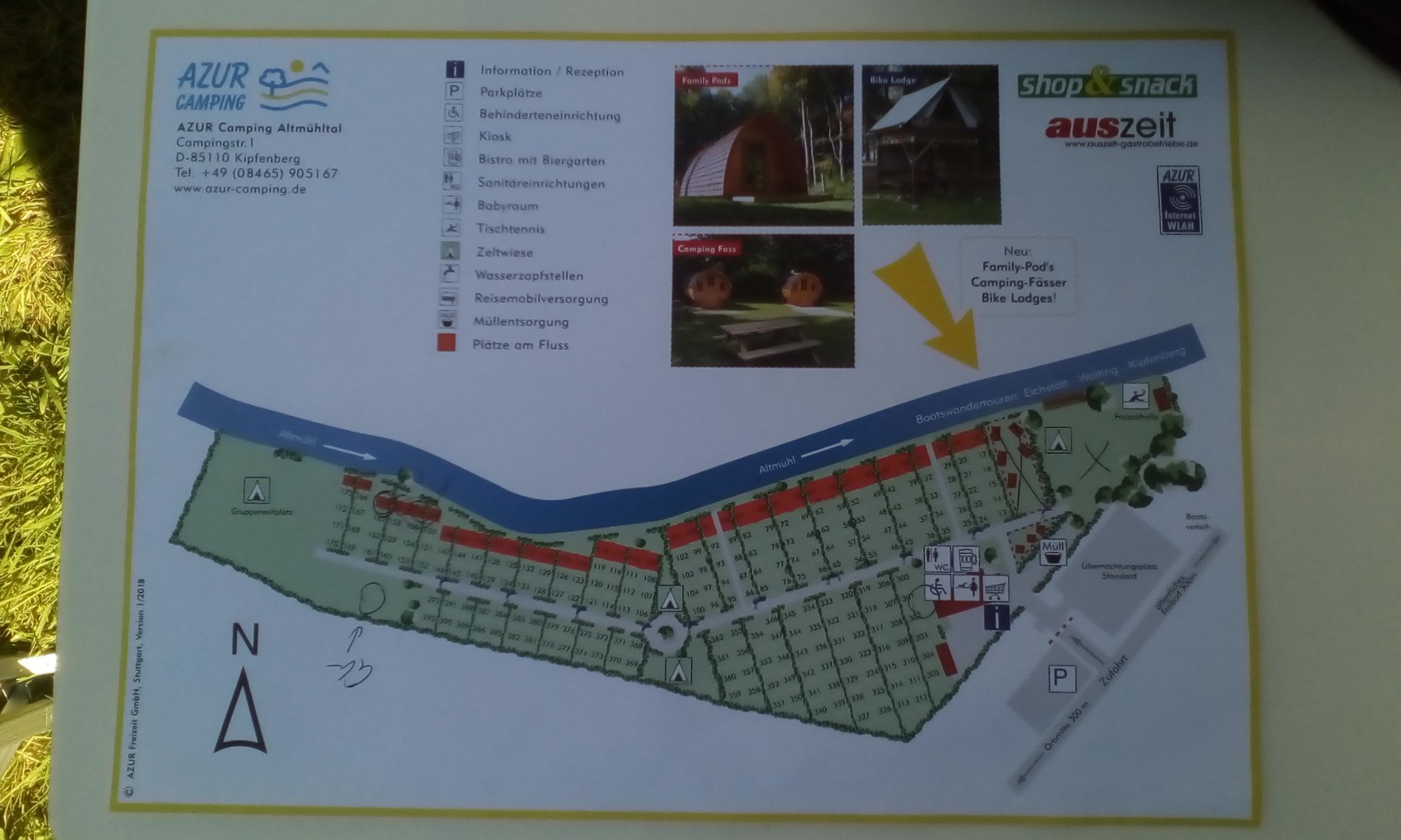 Azur Campingplatz — Kemping in Kipfenberg