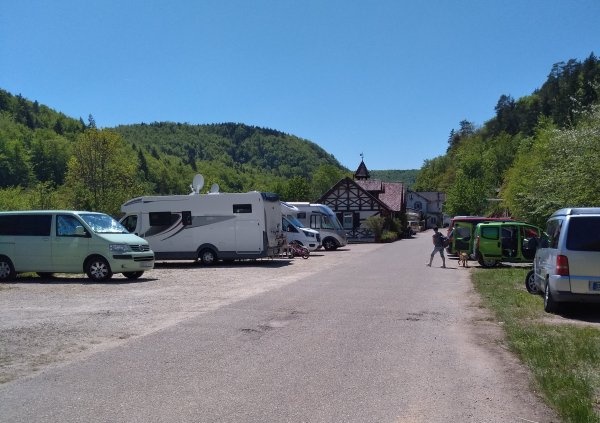 Rumbrennerei — Karavan Sitesi in Beuron