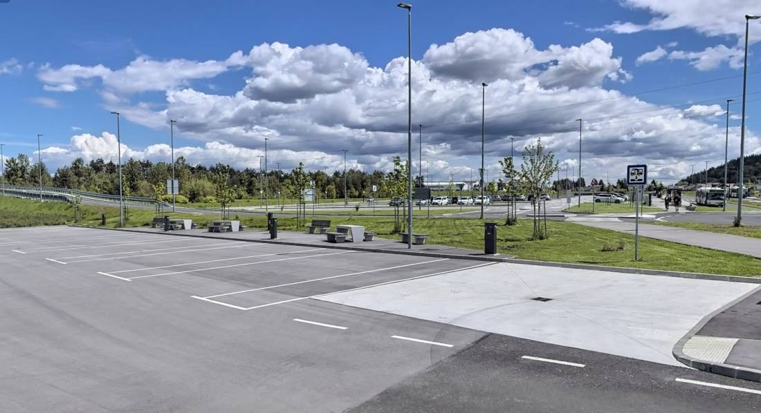 PZA P&R Ljubljana — Sítio para autocaravanas in Ljubljana