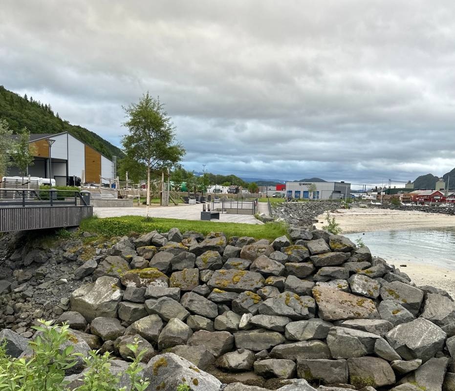 Mosjøen Bystrand — Aire camping car in Mosjøen