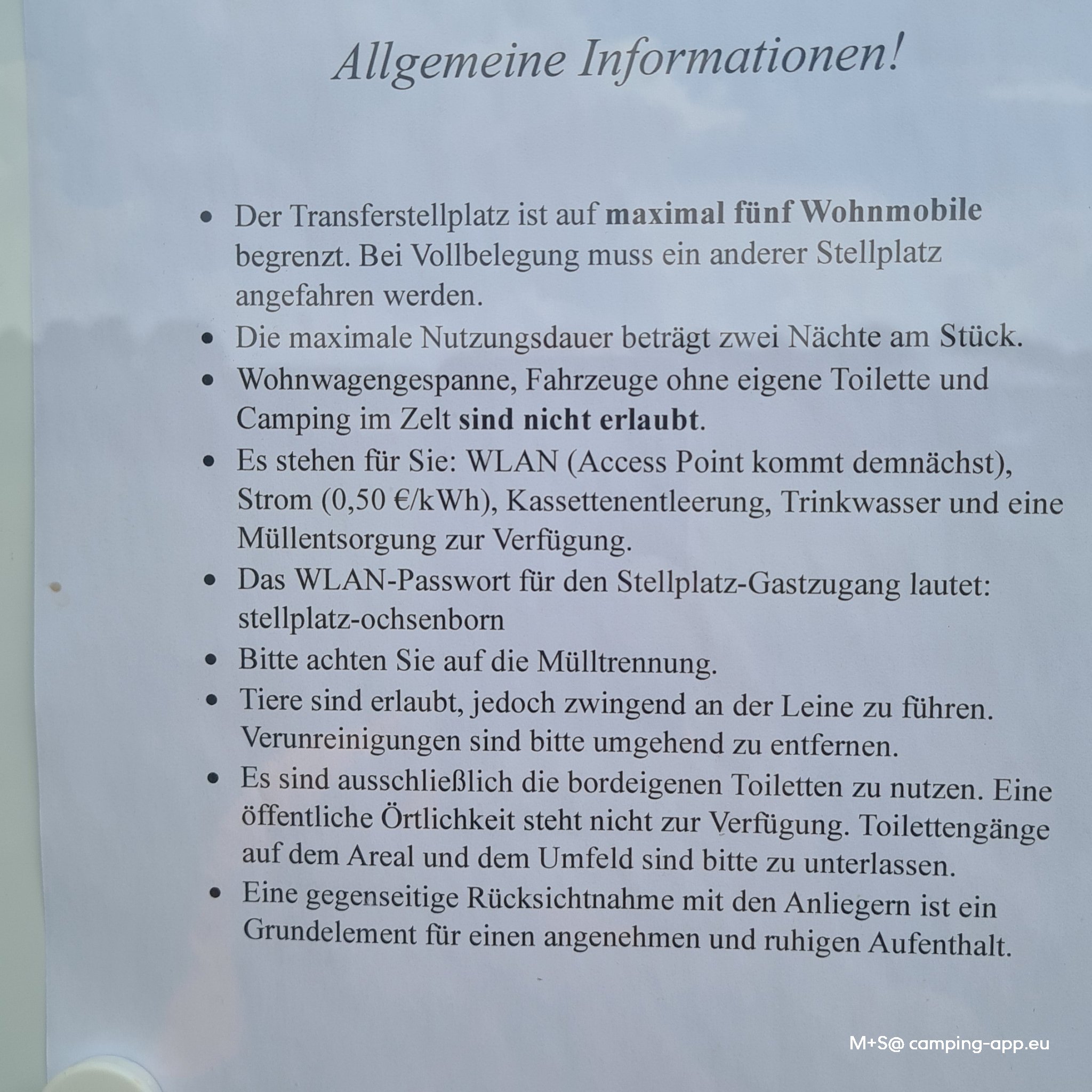 Stellplatz Appenrode — Photo 5
