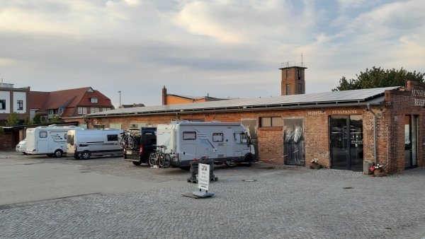 Wohnmobilstellplatz an der alten Ölmühle — Stellplatz in Wittenberge