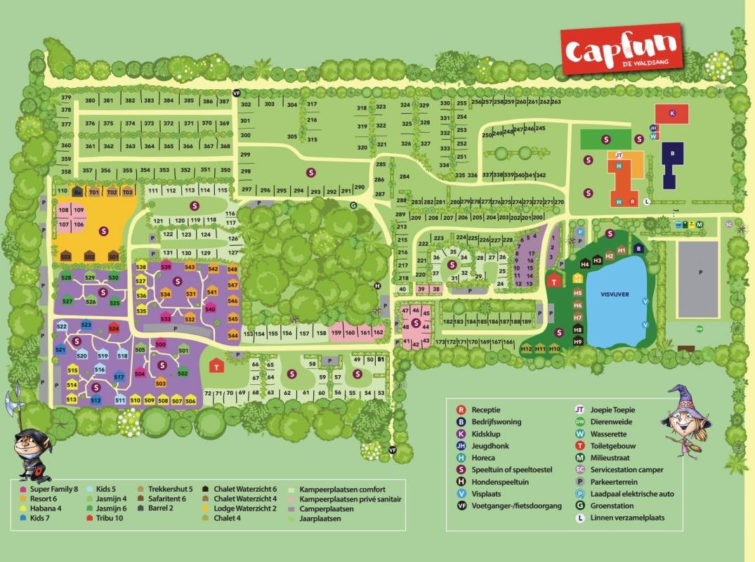 Vakantiepark De Waldsang — Kemping in Bakkefean