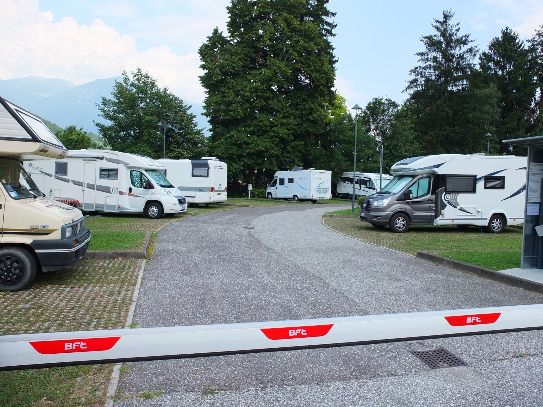 Area sosta camper Borgo Valsugana — Stellplatz in Borgo Valsugana