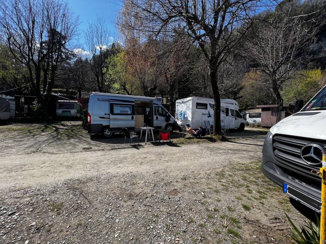 Camping Europa — Area da campeggio in Menaggio