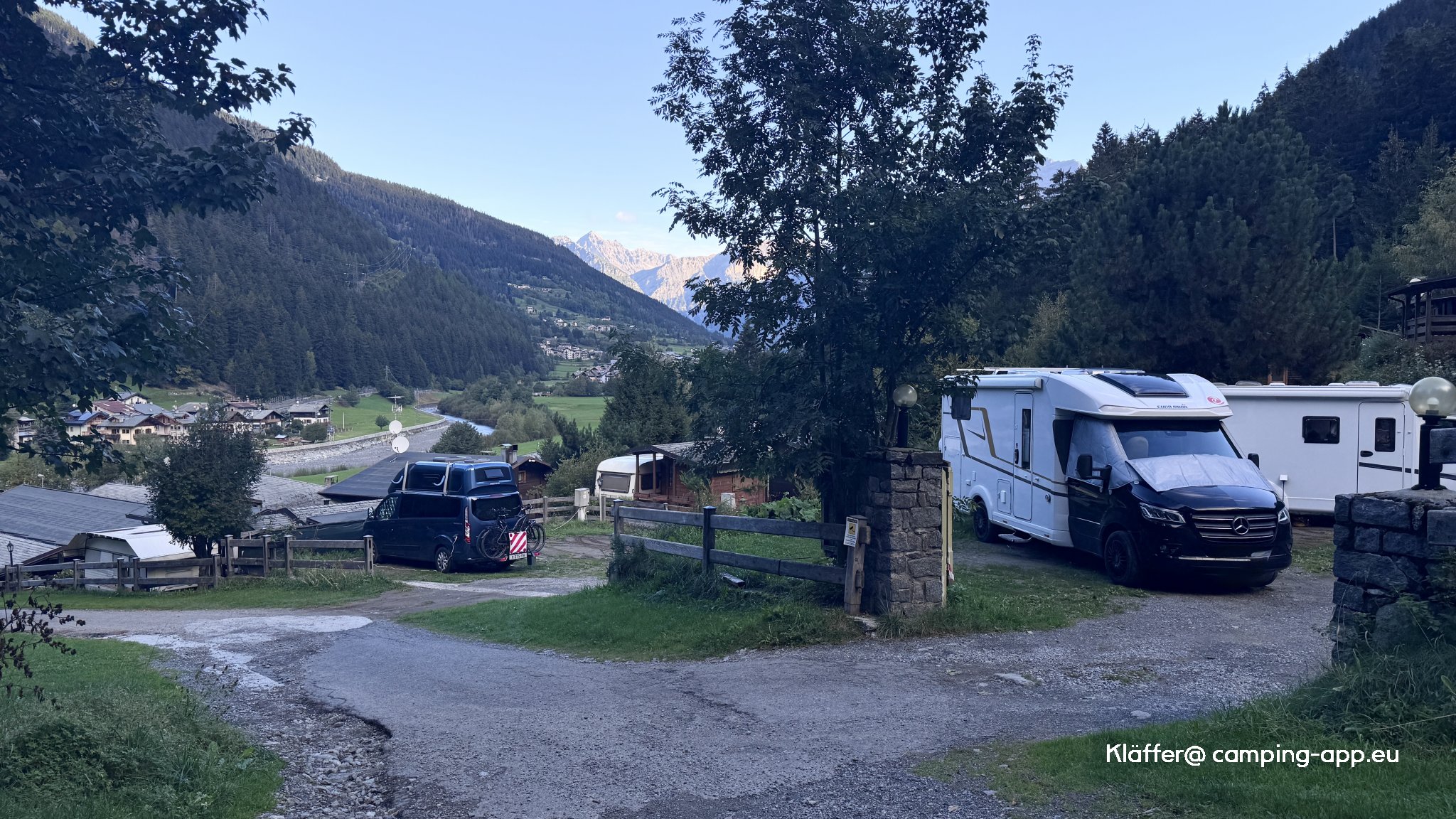 Camping Cima Piazzi — Area da campeggio in Valdisotto